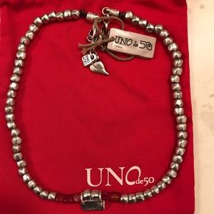 NEW PRICE! Uno de 50 “Love Me Tender” necklace